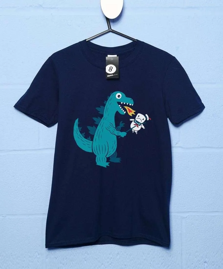 Everybody Loves Marshmallows DinoMike T-Shirt