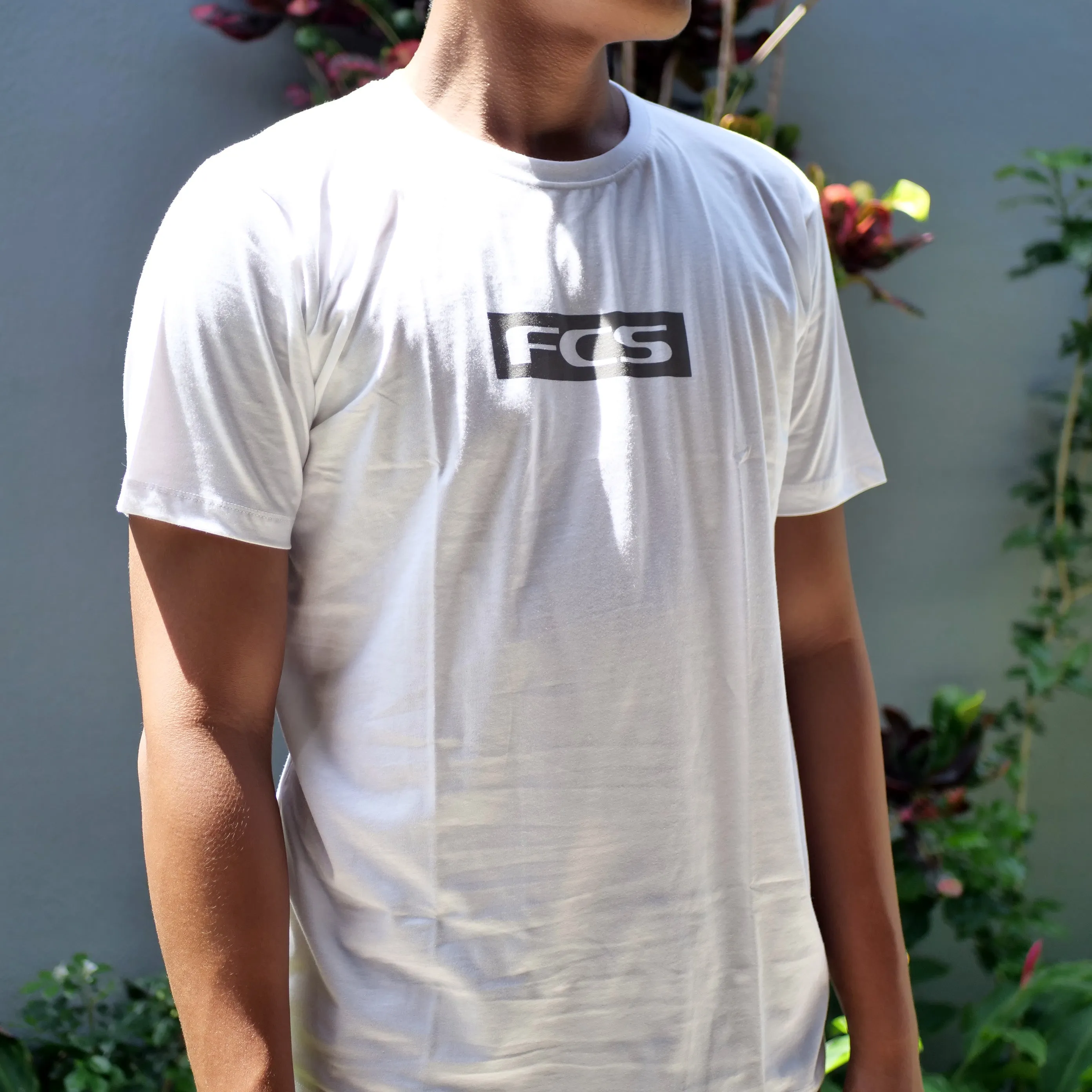 FCS T-Shirt Heart - Man White