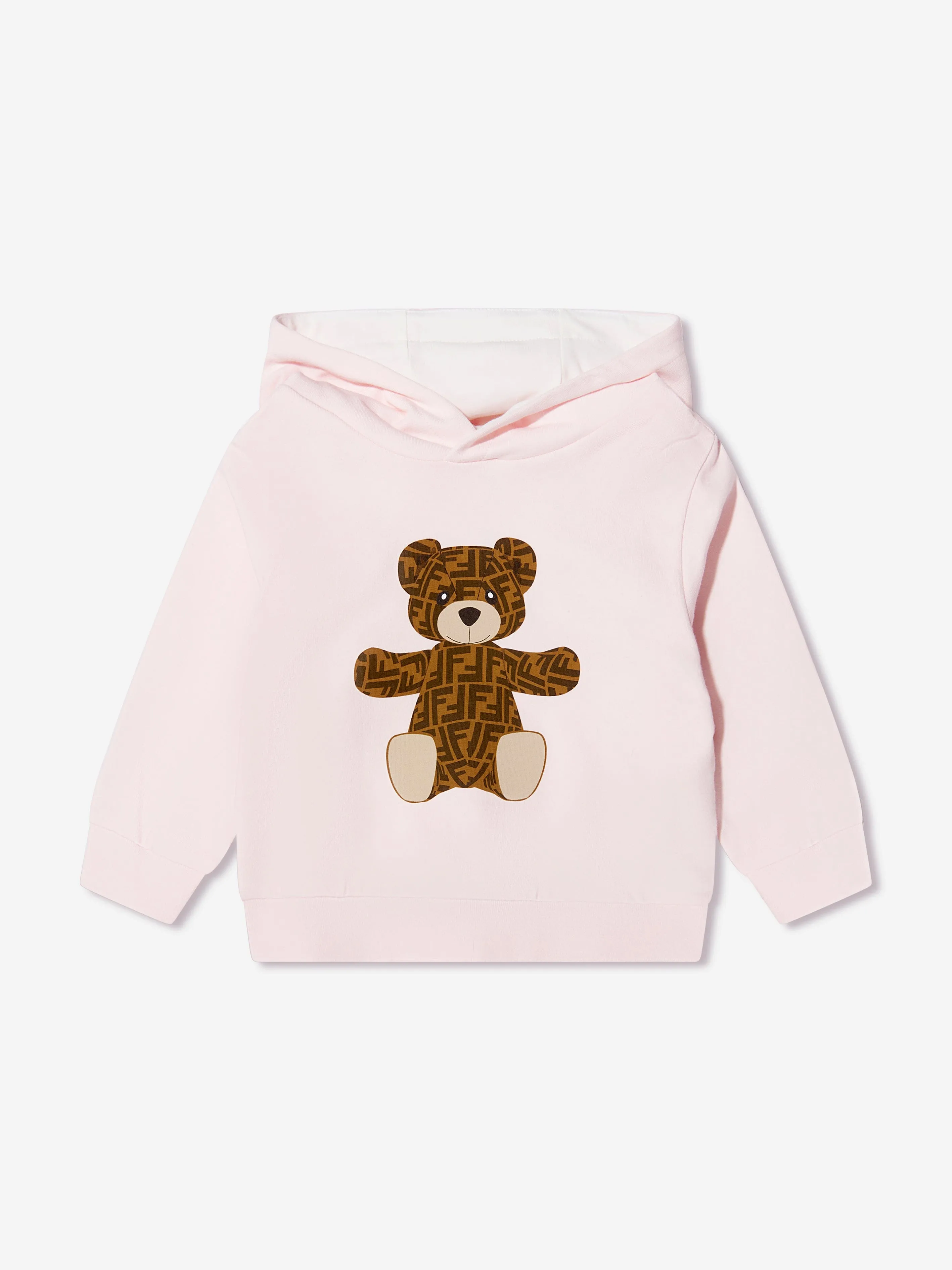 Fendi Baby Girls Teddy Bear Hoodie