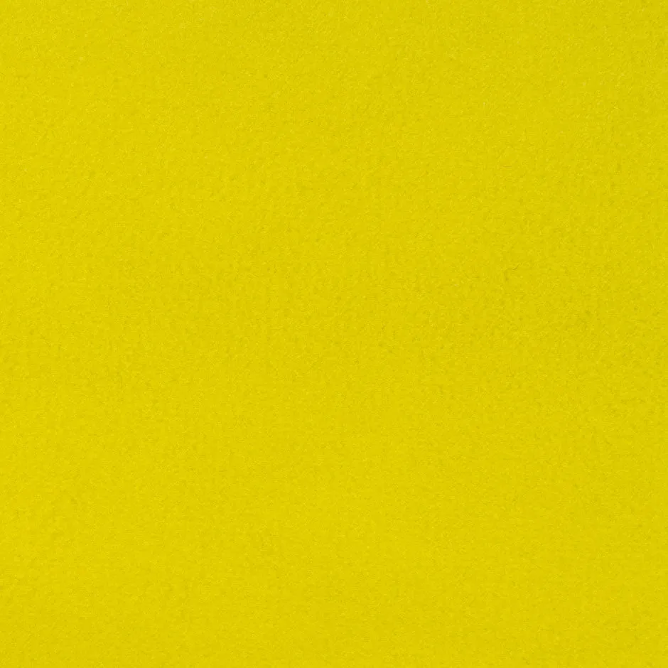 Fluorescent Yellow Double-Faced Pure Cashmere