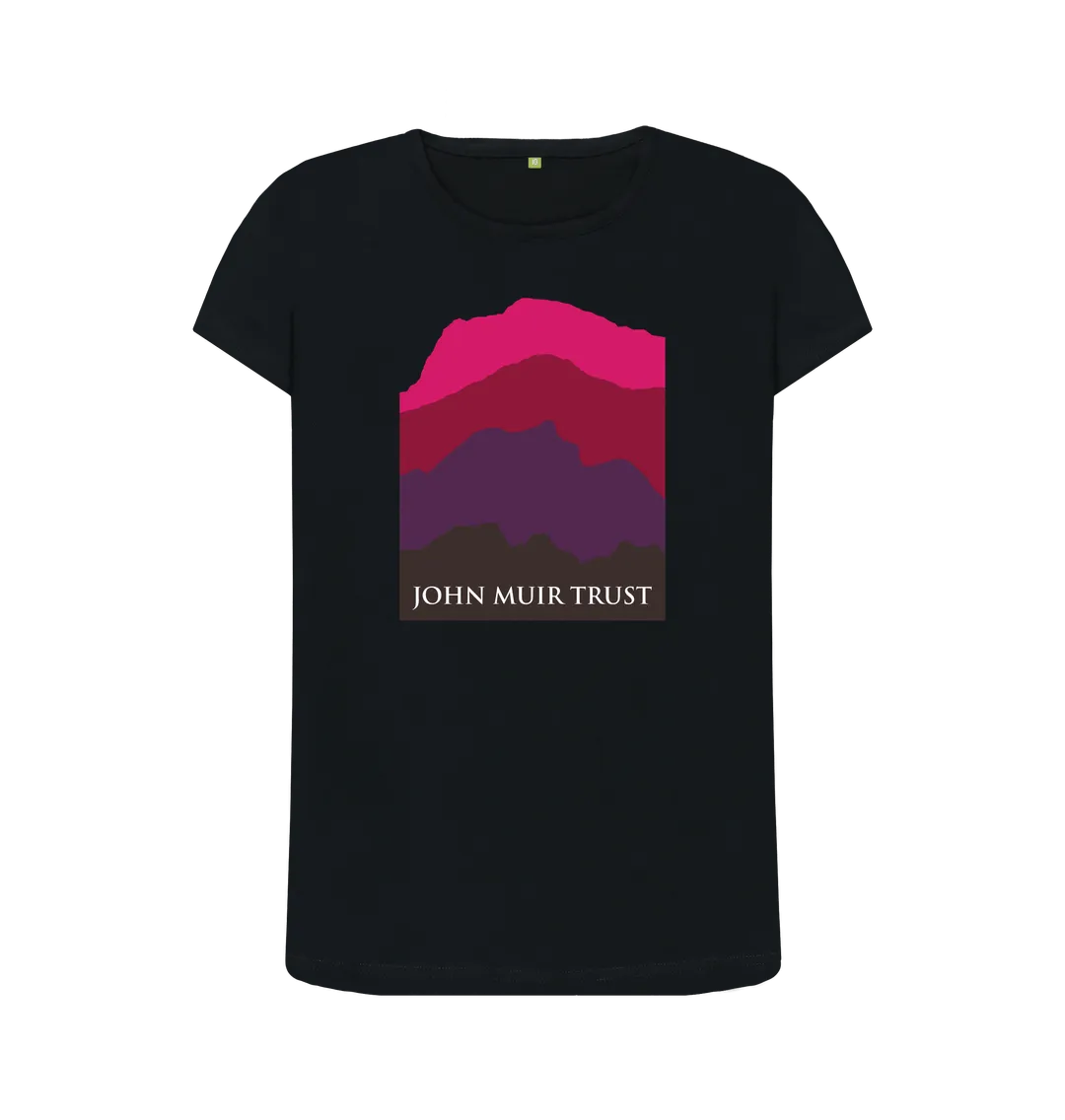 Four Mountains Women's T-shirt - New Red