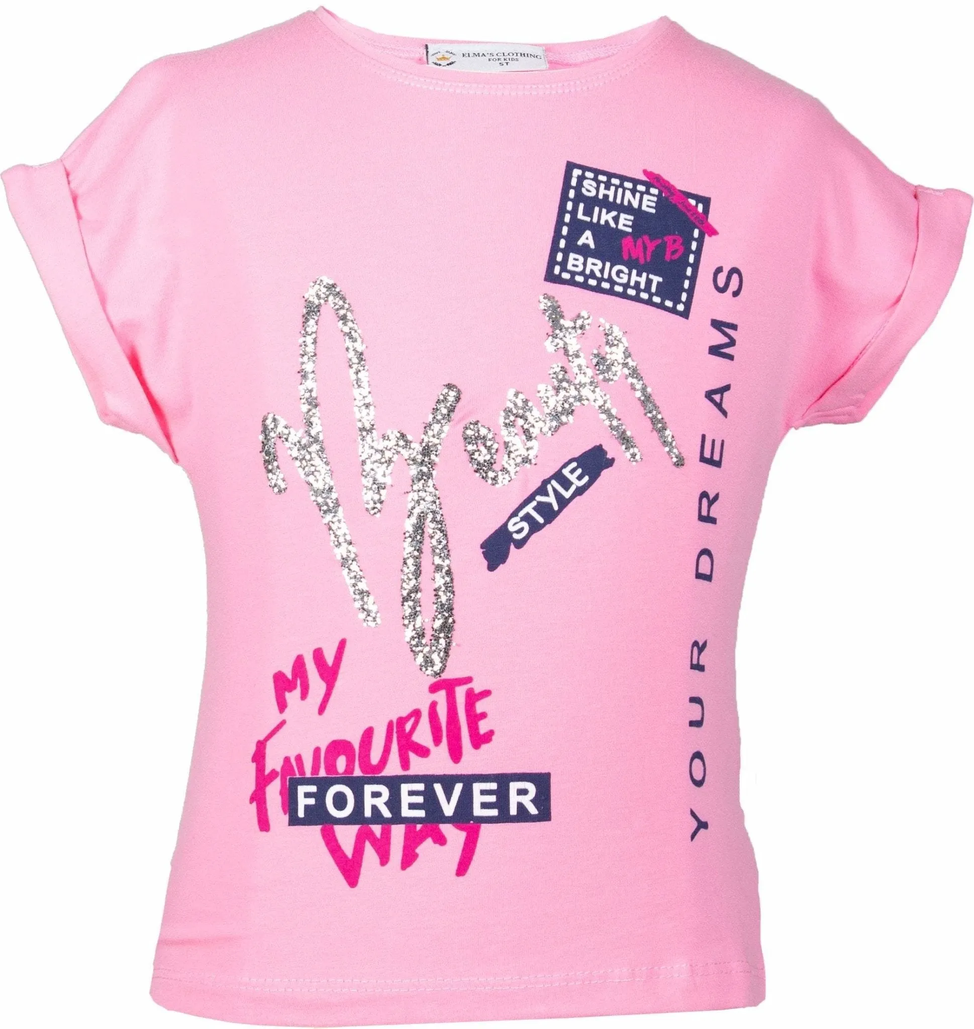 Girls Short Sleeve T-shirt