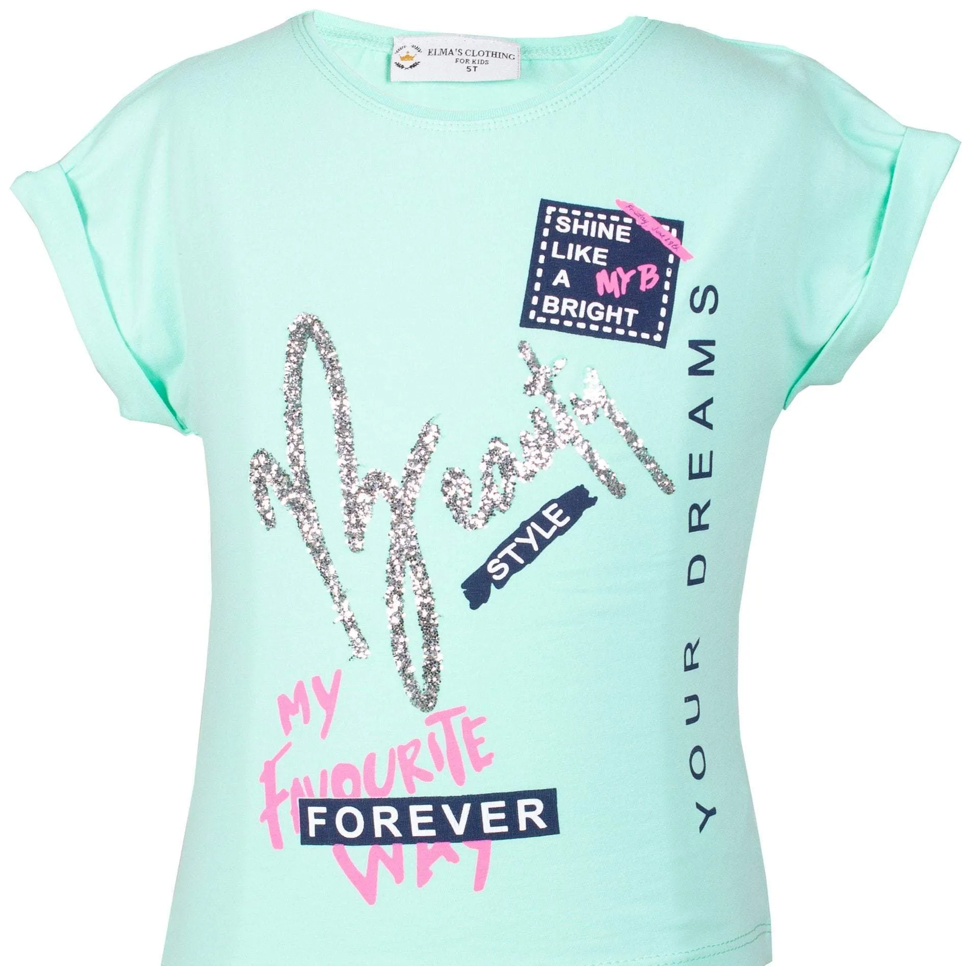 Girls Short Sleeve T-shirt