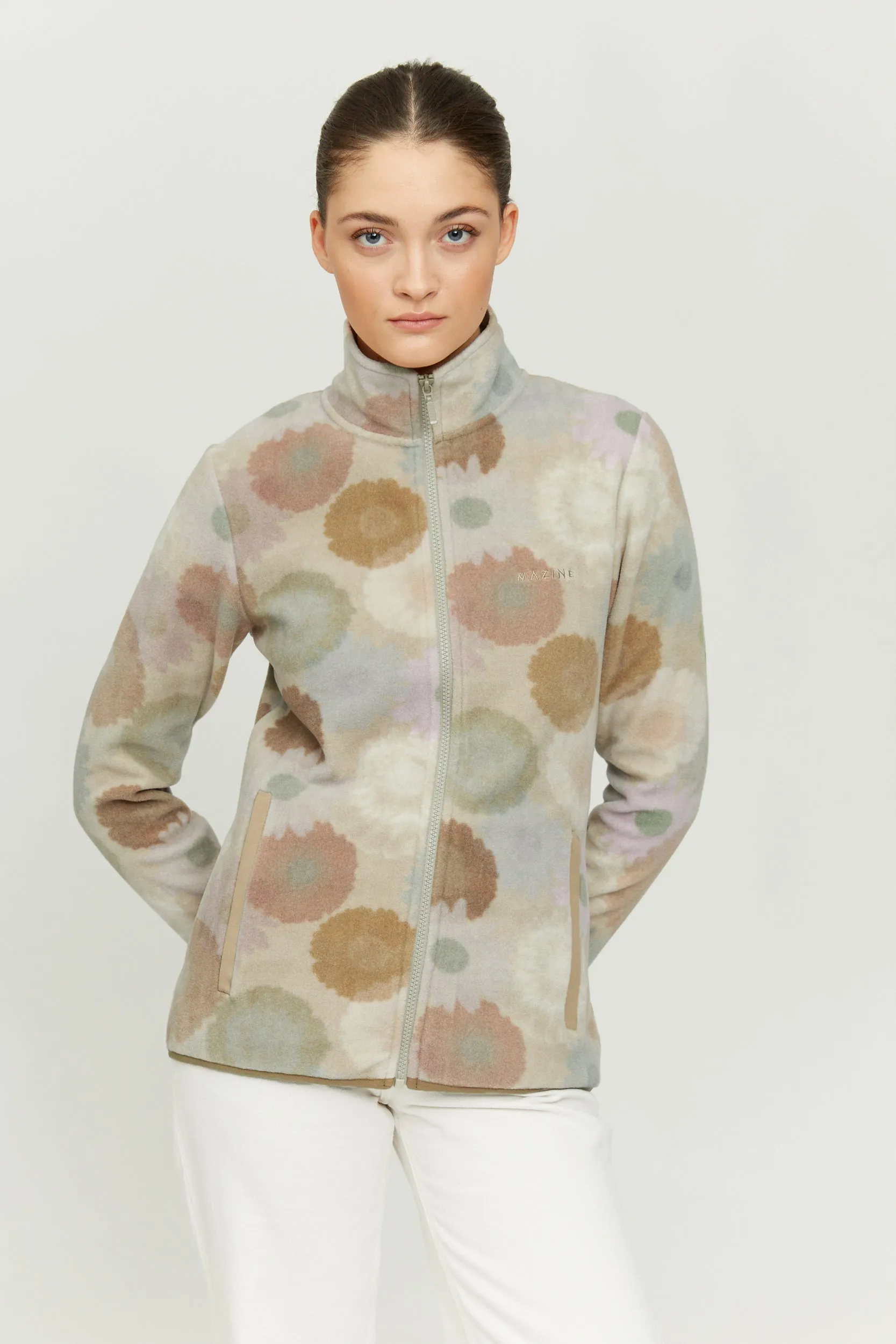 Given Printed Fleece Jacket