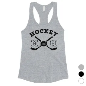 Hockey Mom Tank Top Womens Sleeveless Shirt Mother's Day Gift Ideas