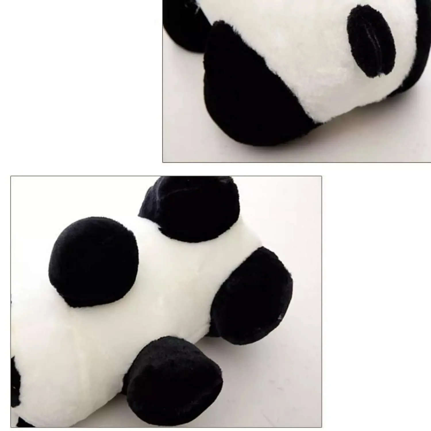 HUG 'n' FEEL SOFT TOYS Panda Soft Toy | Birthday Gift for Girls/Wife, Boyfriend/Husband | Soft/Stuffed Toys Wedding for Couple Special | Baby Toys Gift Items, (26 cm Black)