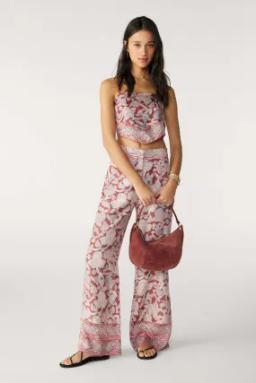 Ibbi Wide Leg Pants ~ Rose