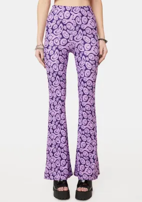 I'm Melting Printed Flare Pants