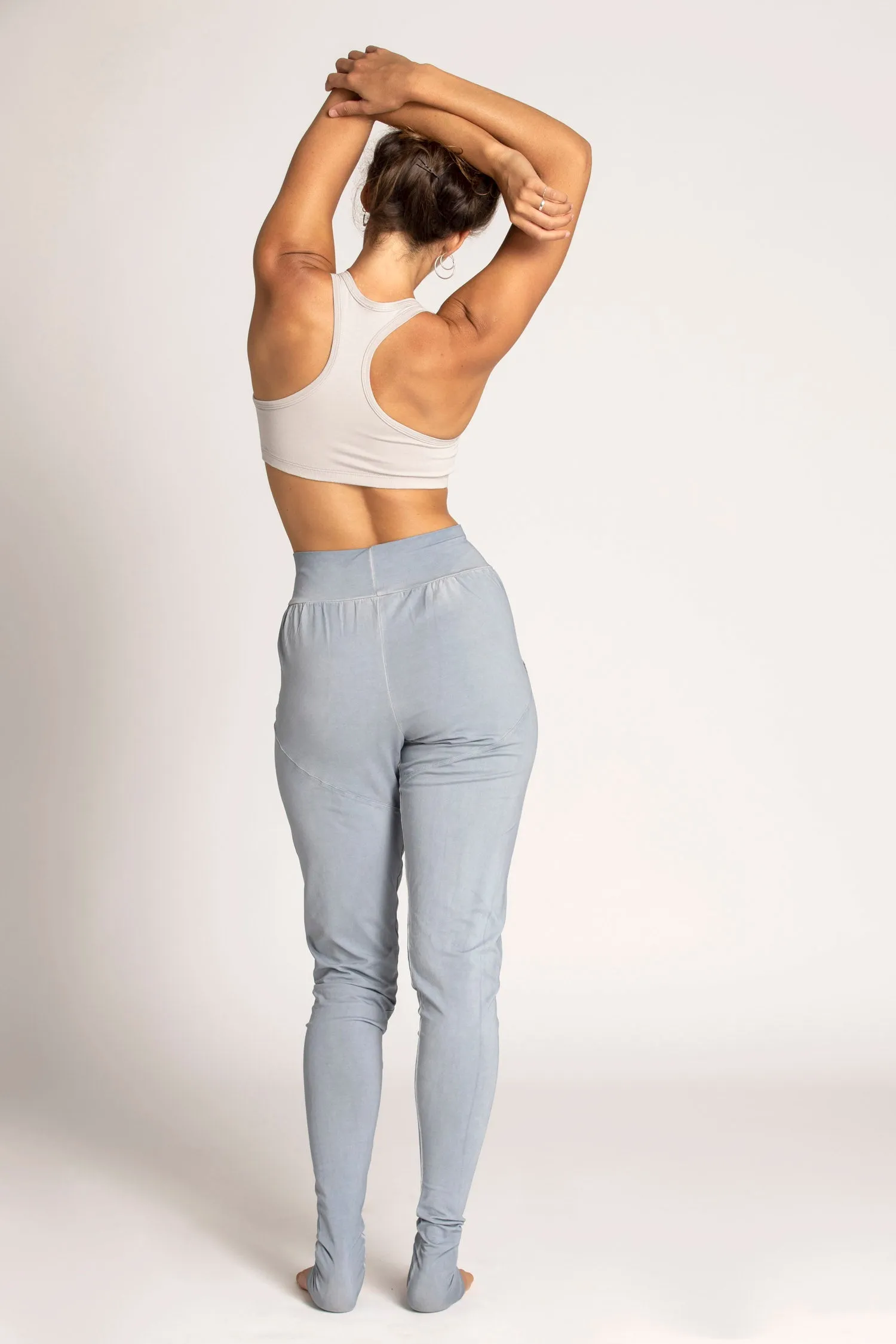 I'mPerfect Stonewash Extra Long Slouchy Pants 50%off