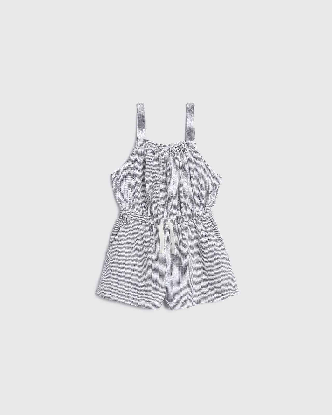 Infant Girl Ocean Cottage Romper