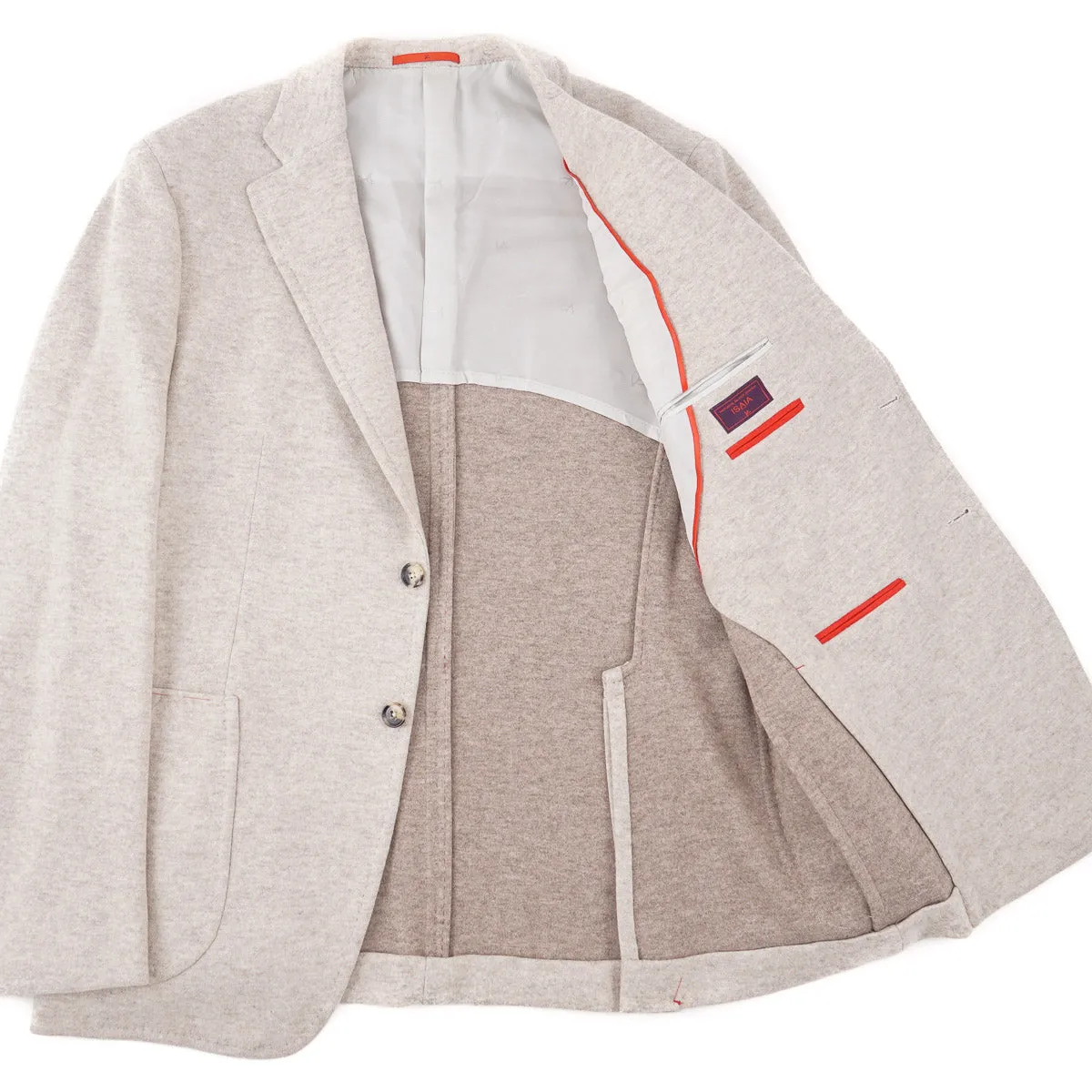 Isaia Jersey Cashmere Sport Coat