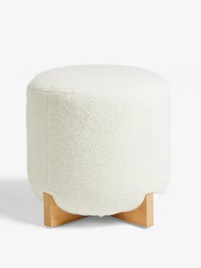 Kari teddy boucle stool