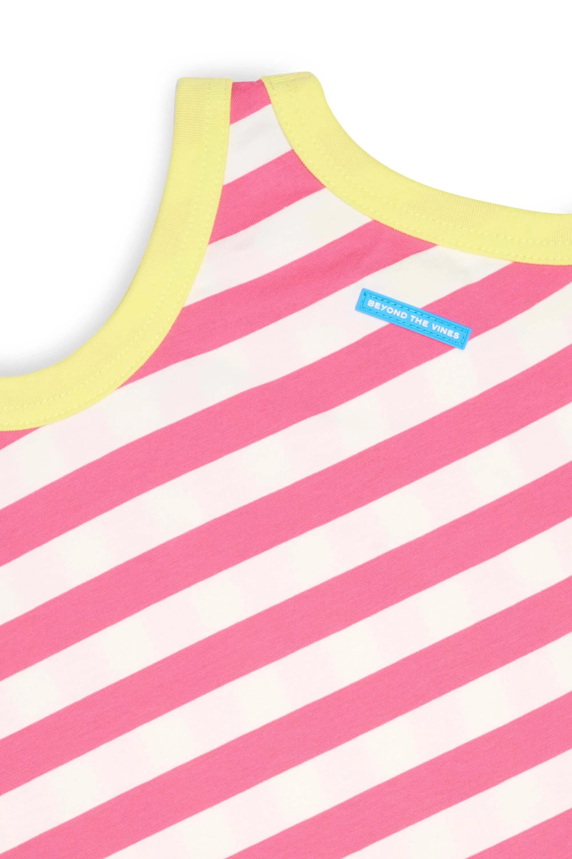 Kids Striped Trapeze Dress