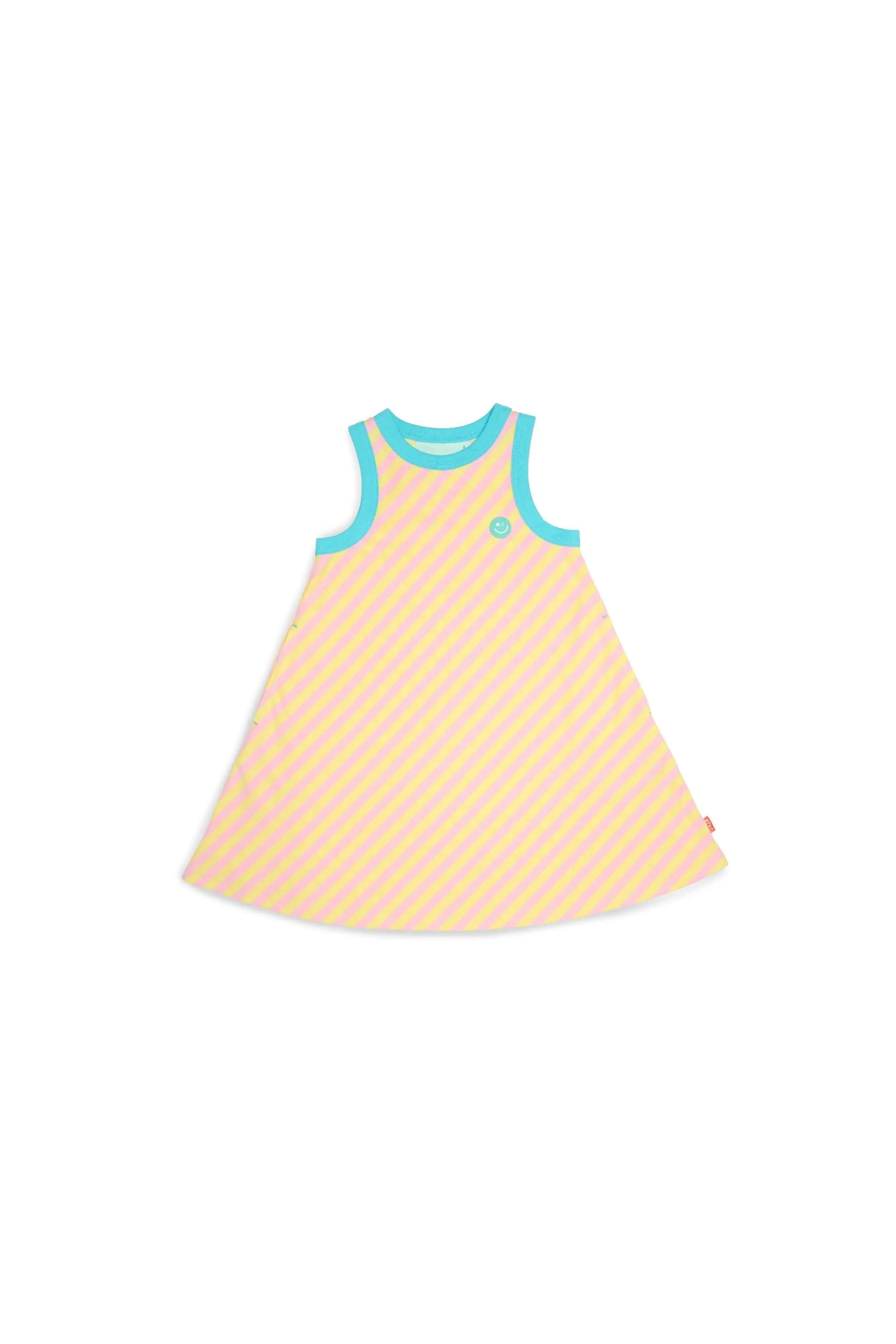 Kids Striped Trapeze Dress