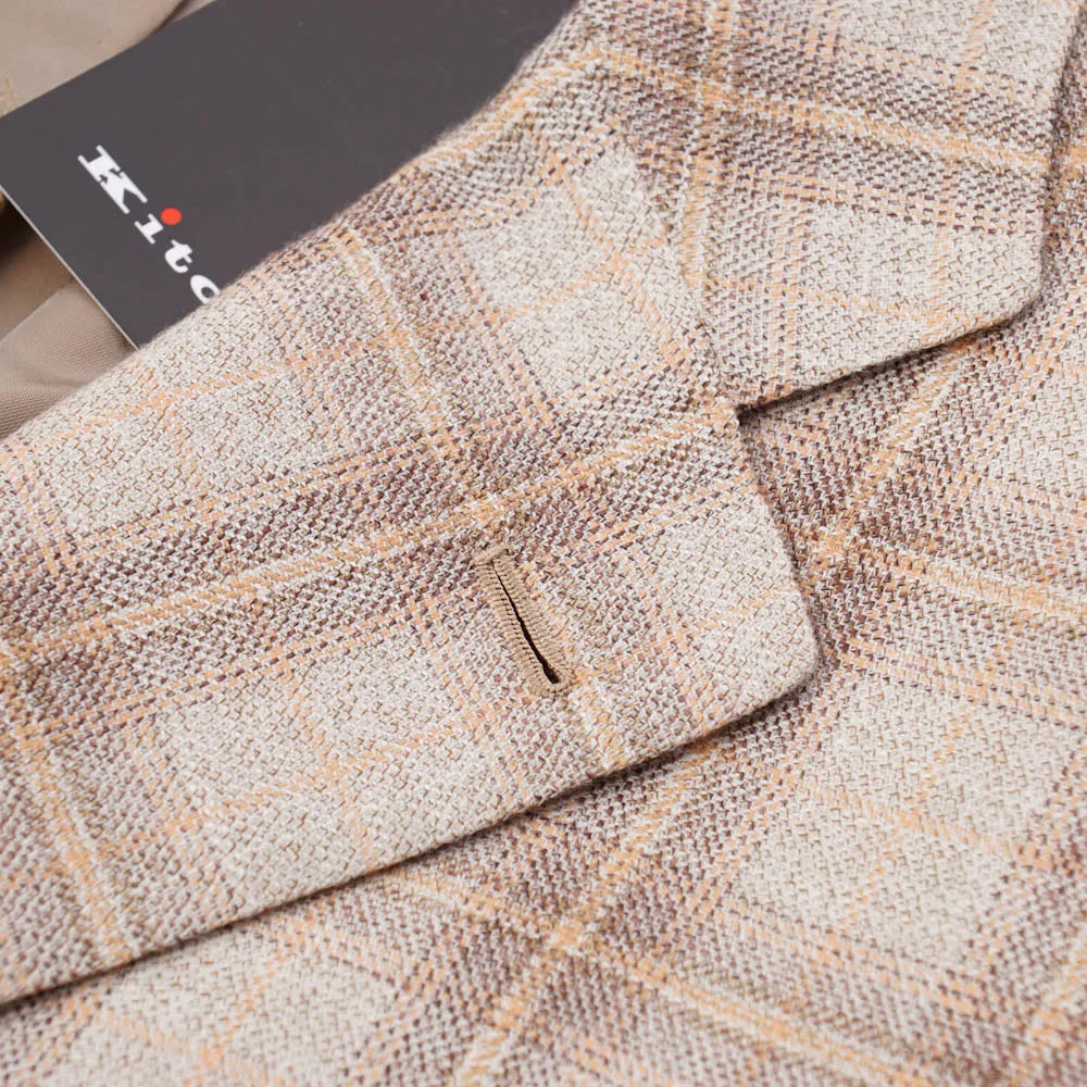 Kiton Cashmere-Linen-Silk Sport Coat