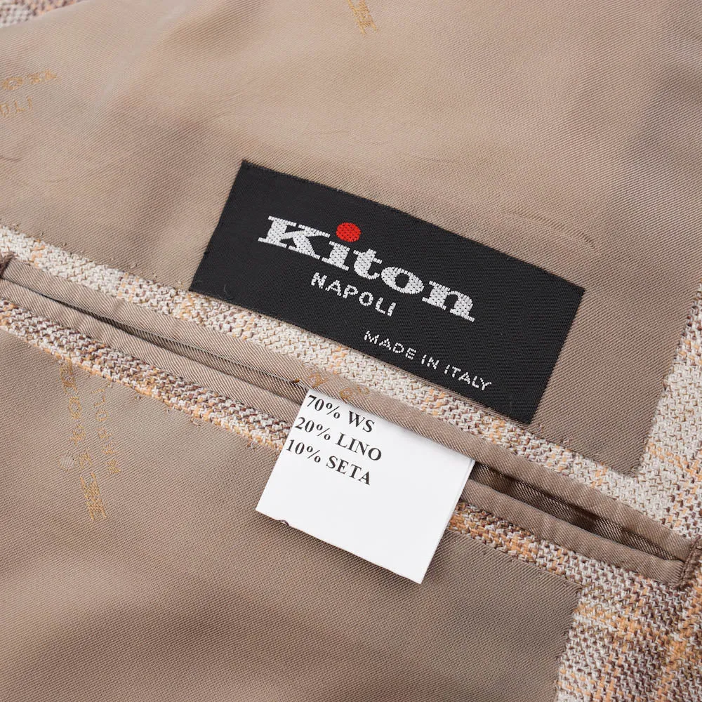 Kiton Cashmere-Linen-Silk Sport Coat