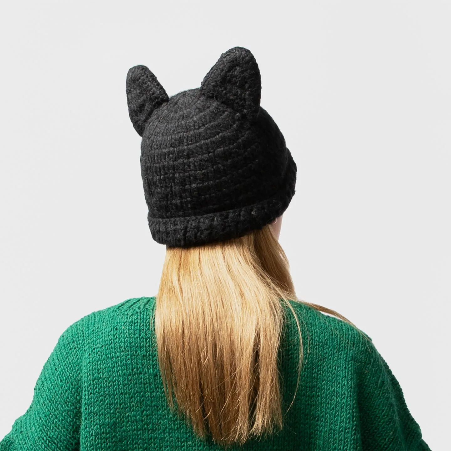 Knit Beanie-Tiger