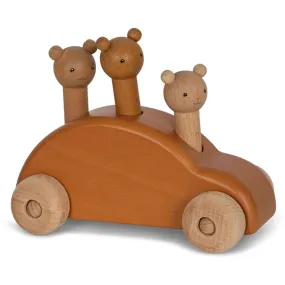 Konges Sløjd Brown Wooden Pop-Up Car