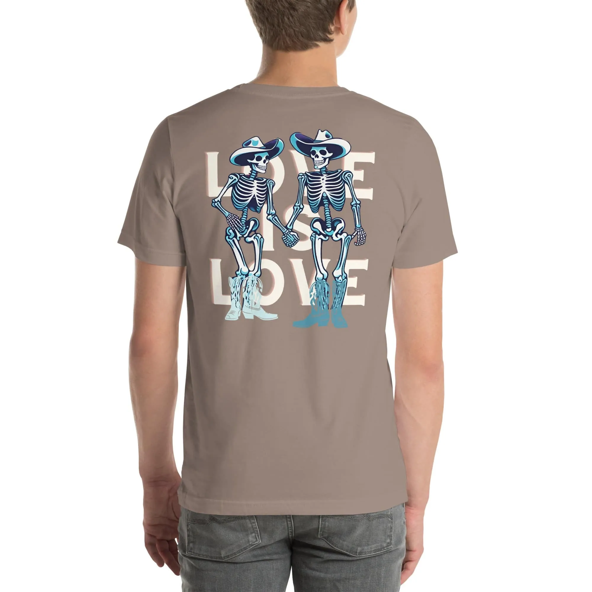 Love Is Love Skeleton Unisex t-shirt