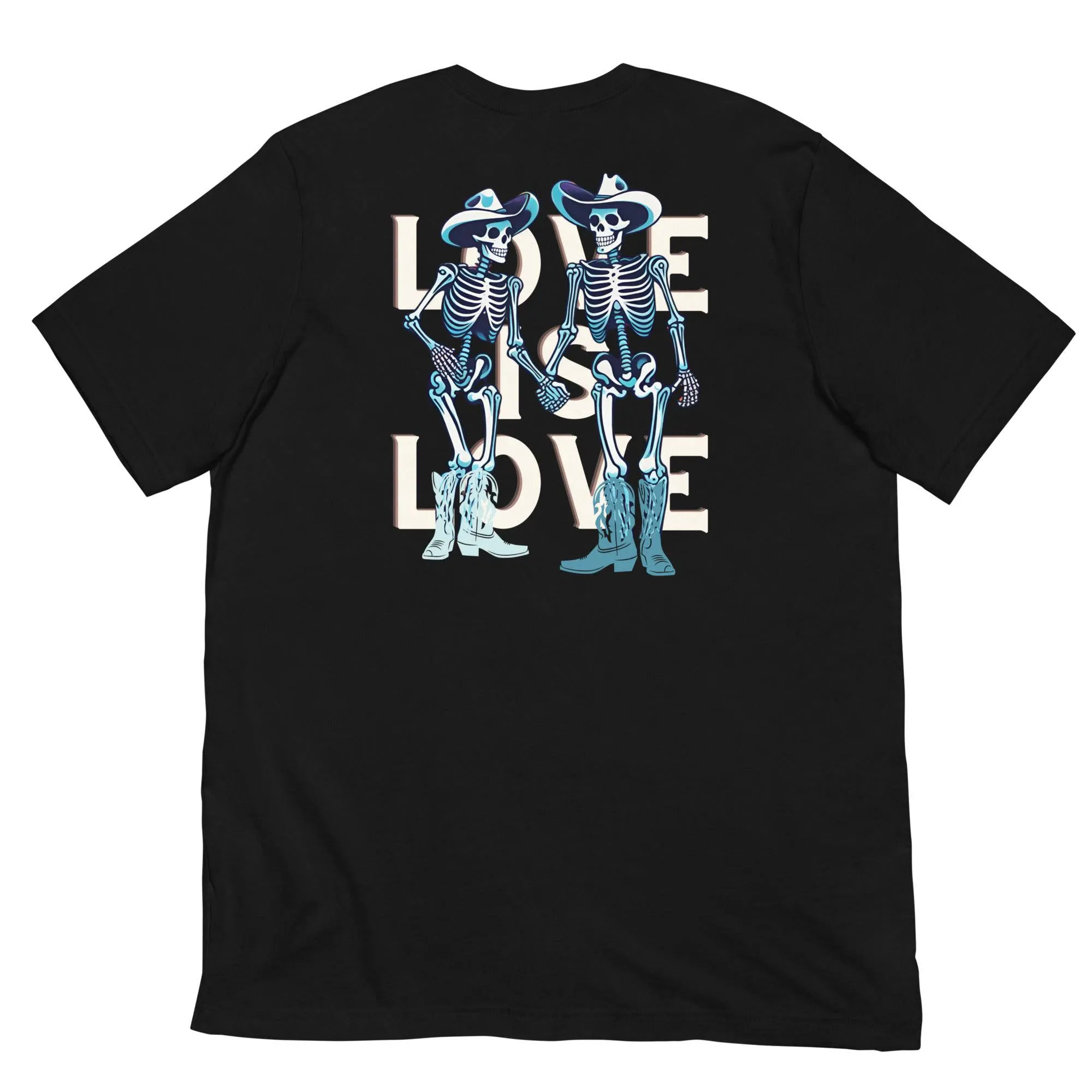 Love Is Love Skeleton Unisex t-shirt