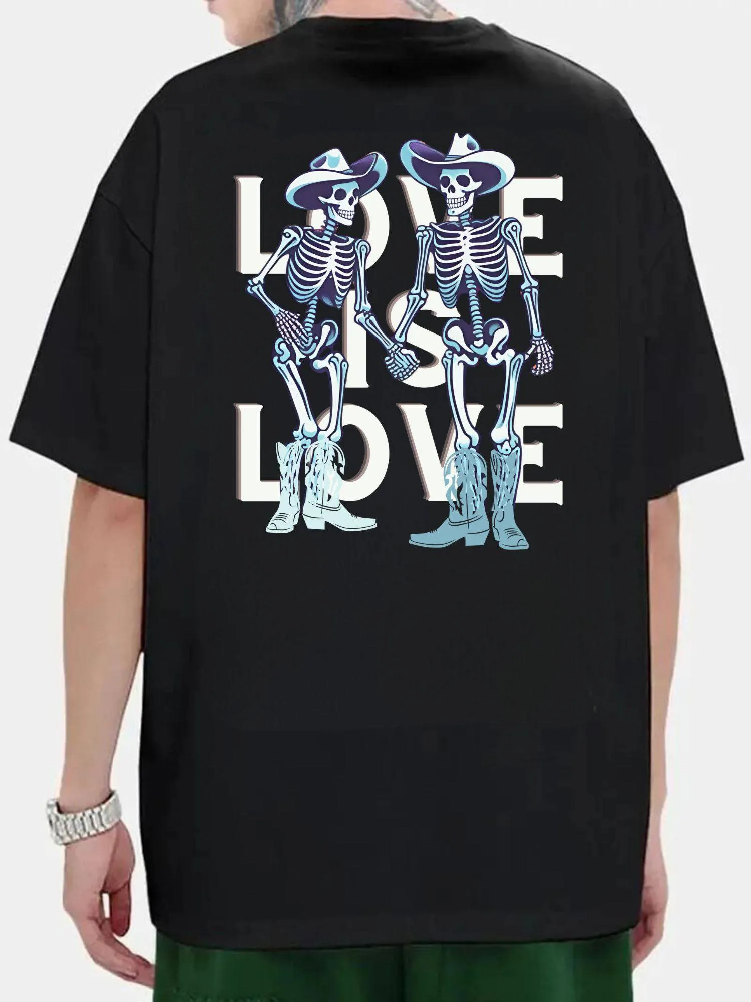 Love Is Love Skeleton Unisex t-shirt