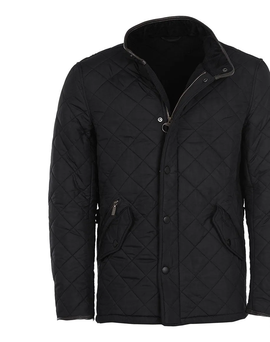 Men's Barbour | Powell Quilted Jacket | Black