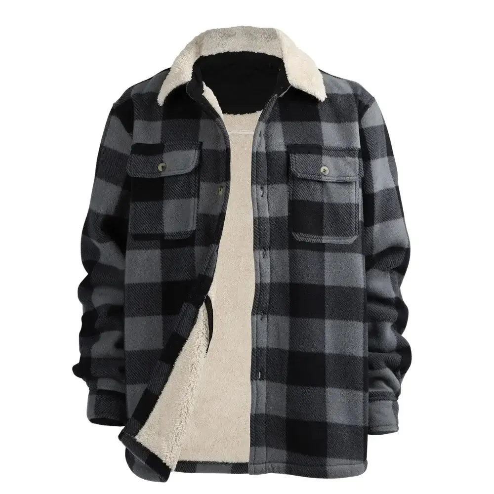 Mens Buffalo Plaid Jacket