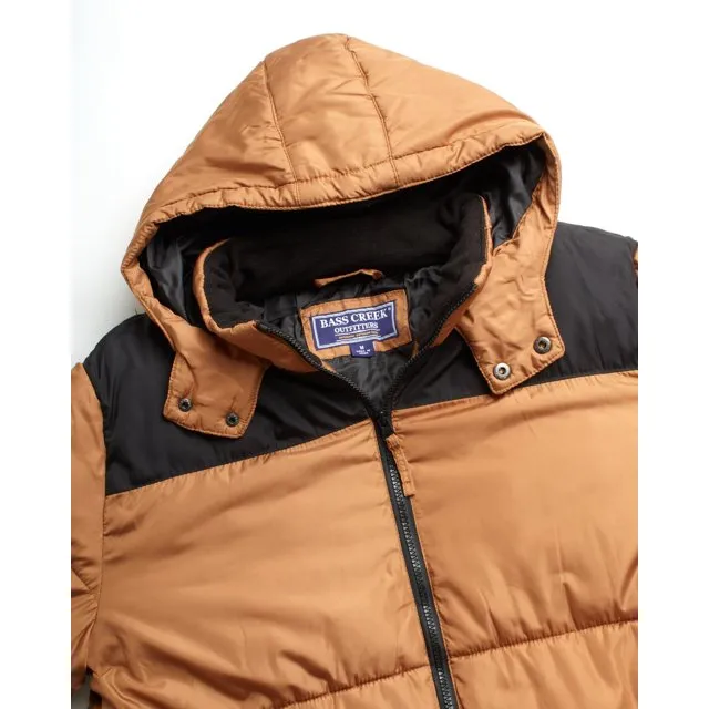 Men's Winter Jacket Wheat - Bass Creek