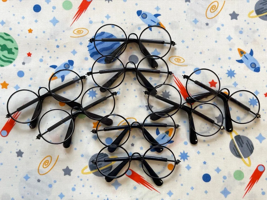 Metal Framed Spectacles / Glasses for Teddy Bears or Dolls - 2 colour options