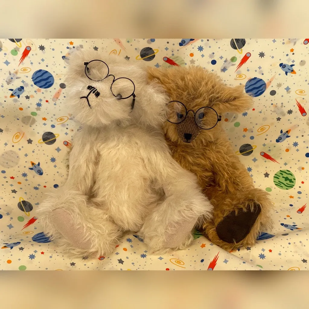 Metal Framed Spectacles / Glasses for Teddy Bears or Dolls - 2 colour options