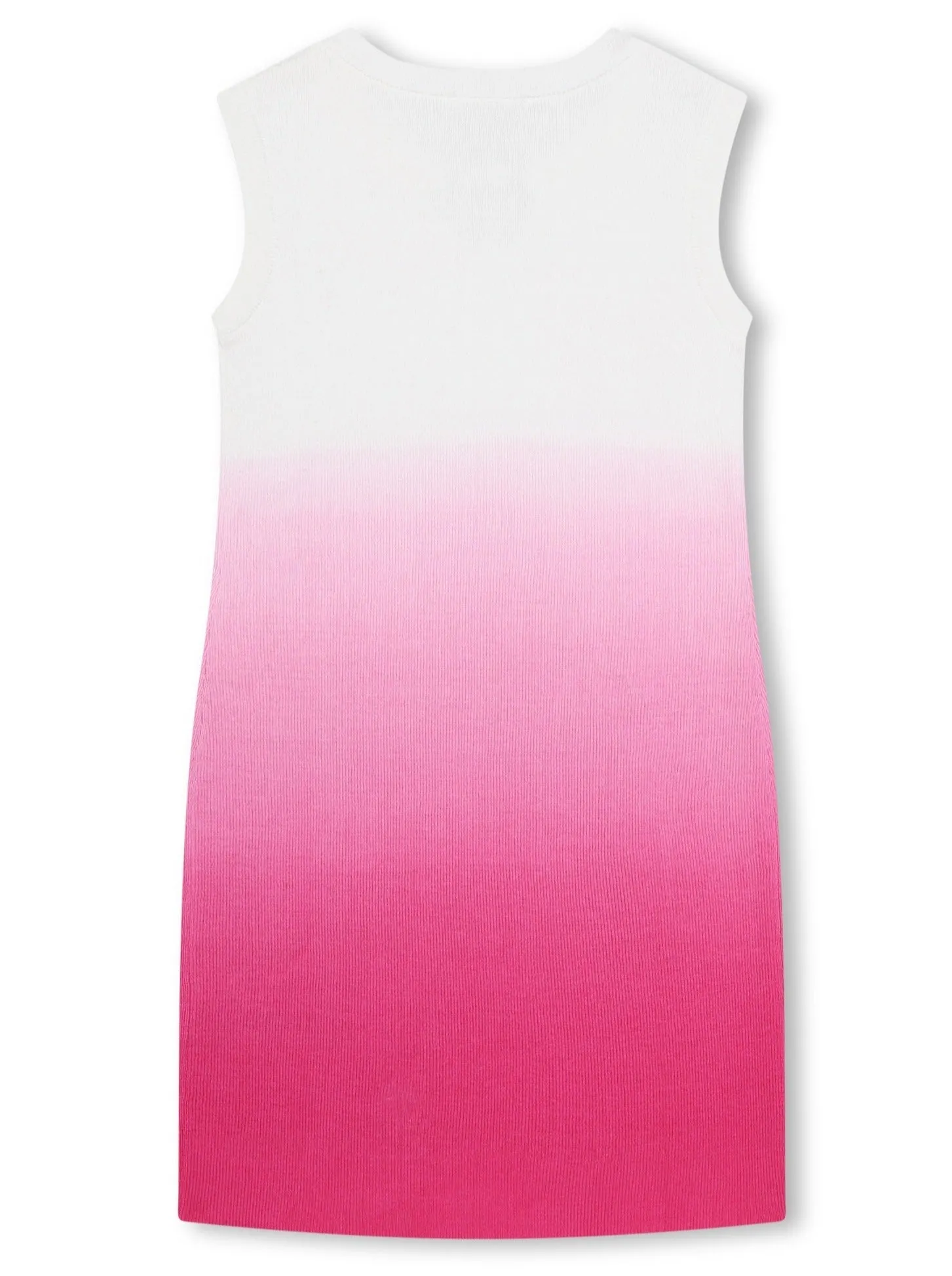 Michael Kors  Gradient Pink Knit Sleeveless Knit Dress