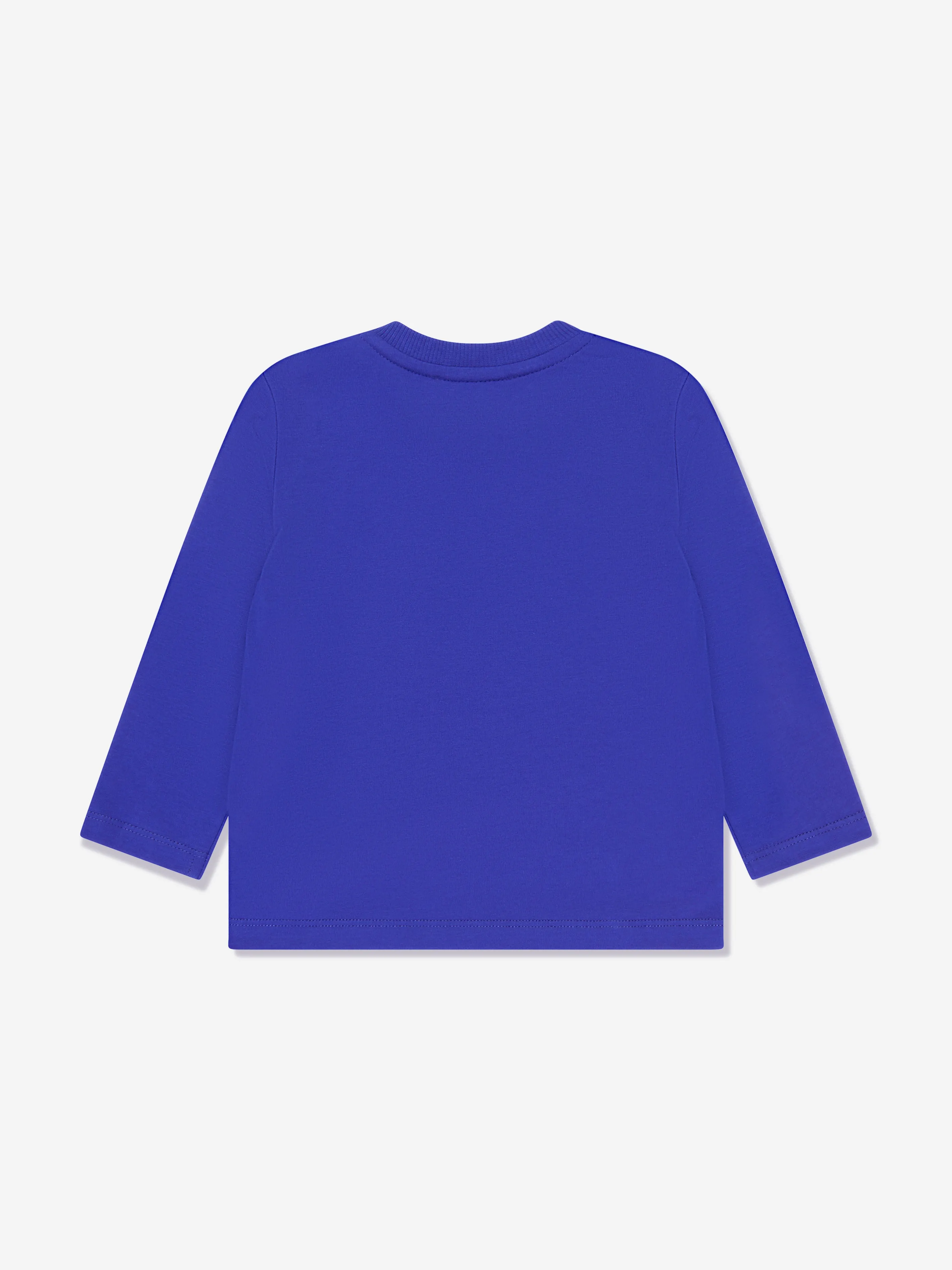 Moschino Baby Long Sleeve T-Shirt in Blue