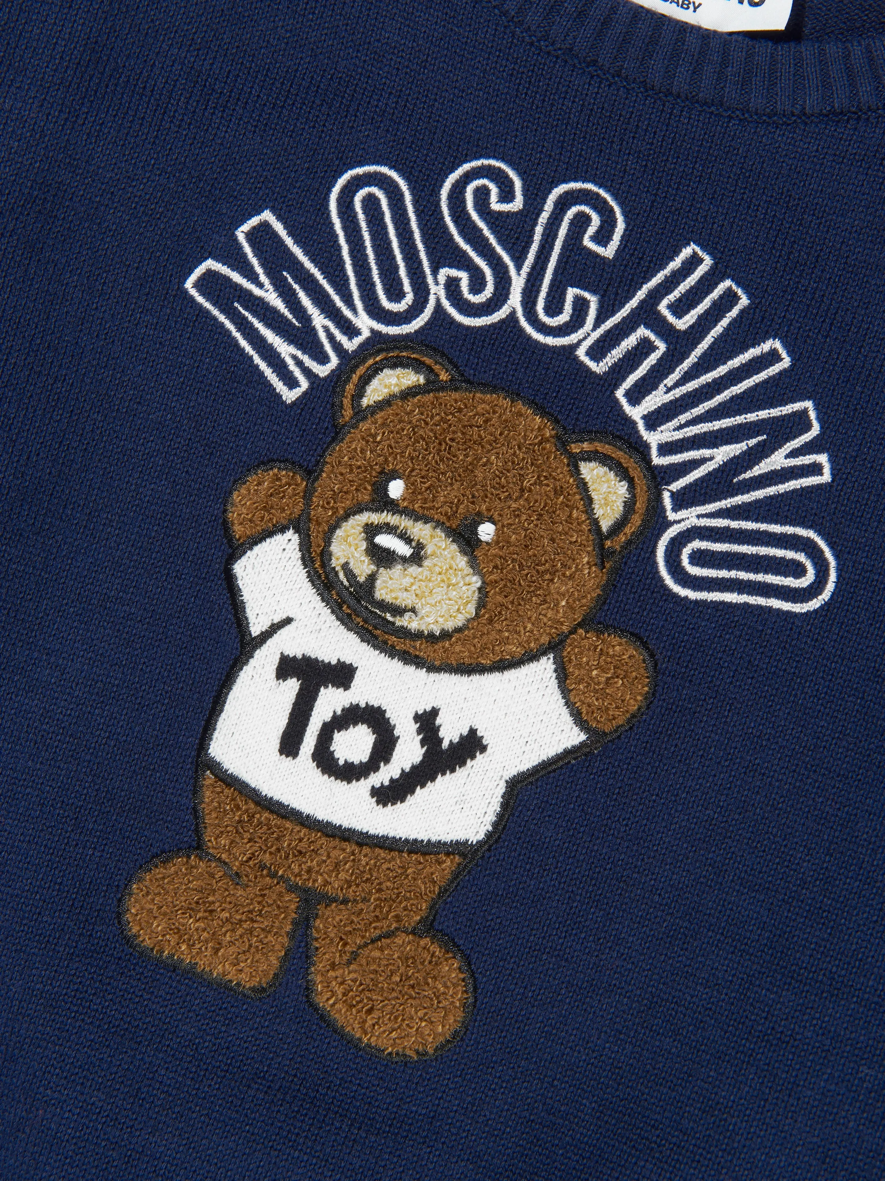 Moschino Baby Teddy Bear Logo Sweatshirt