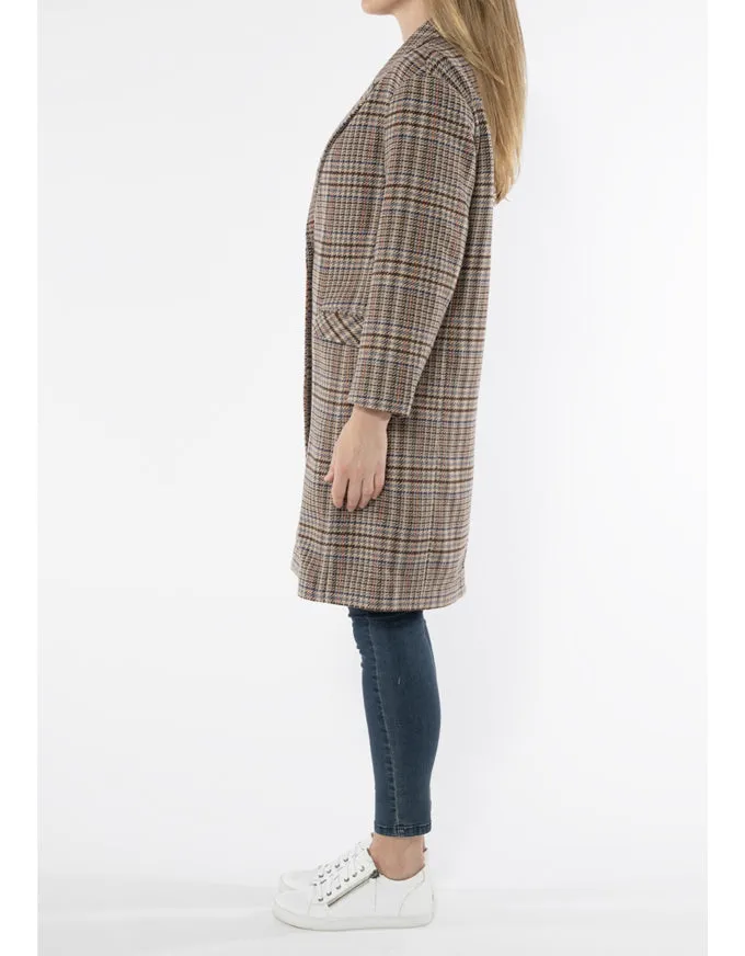 Multi Check Coat