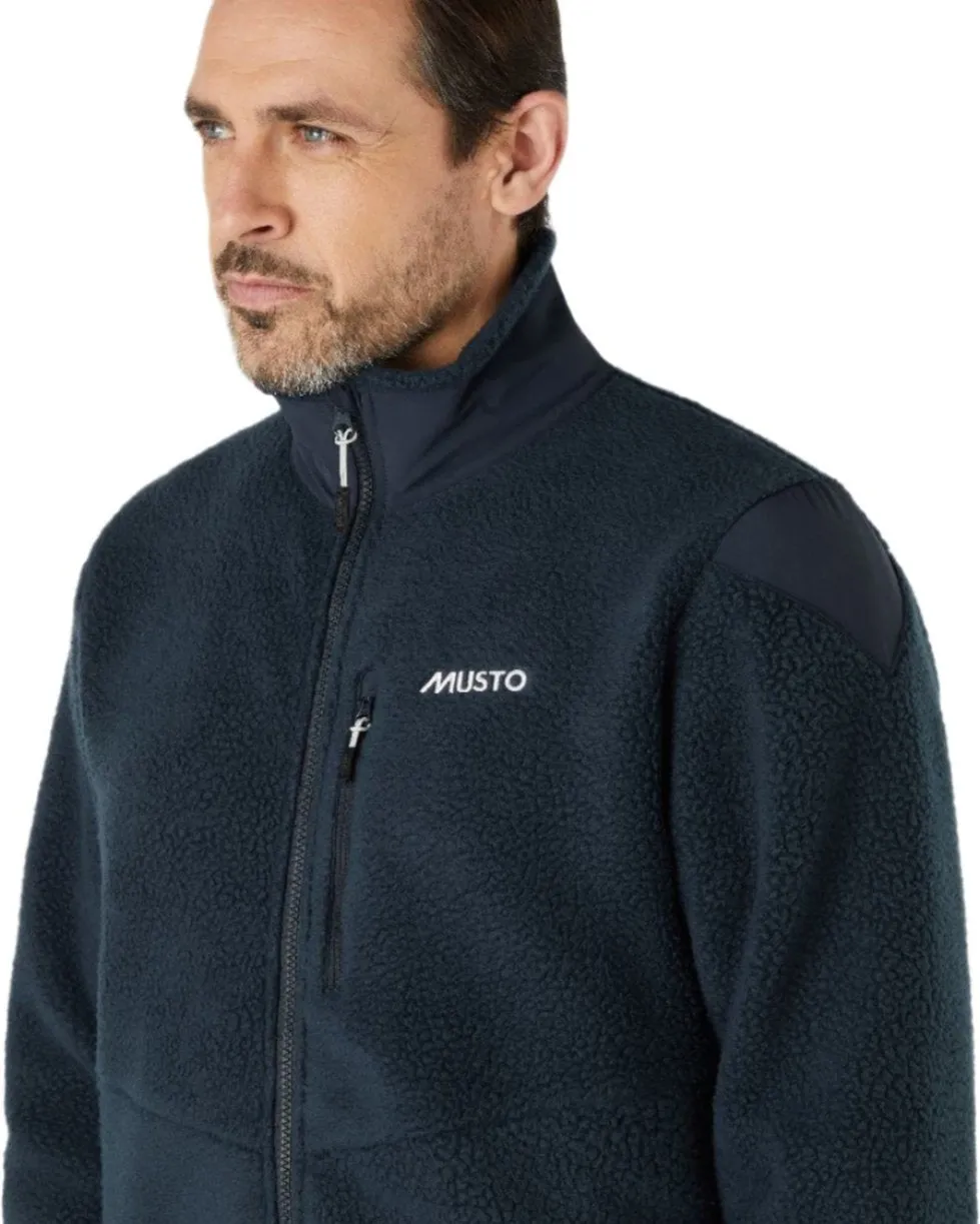 Musto Mens Nautic Full Zip Pile Fleece