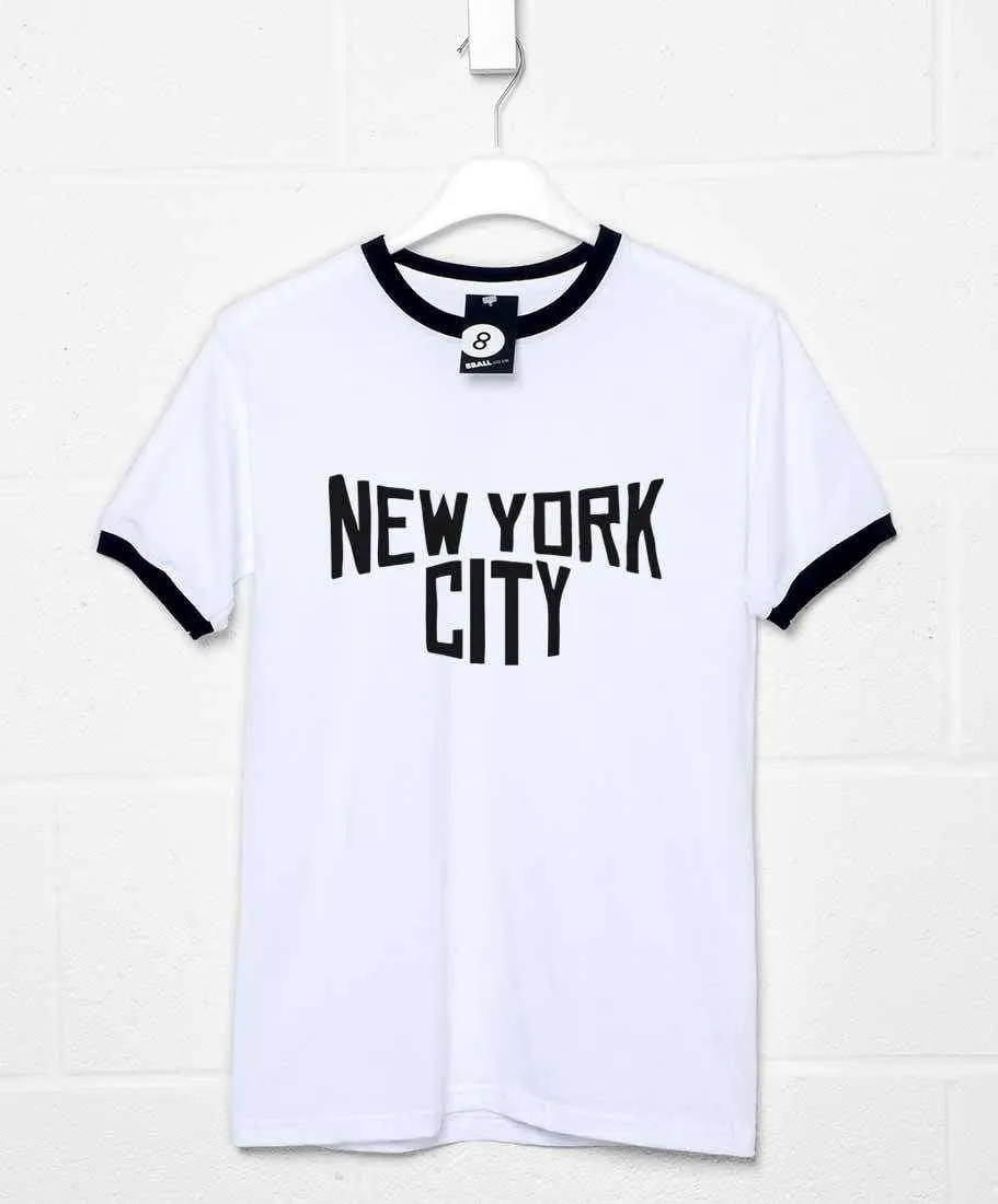 New York Ringer T-Shirt As Worn By John Lennon