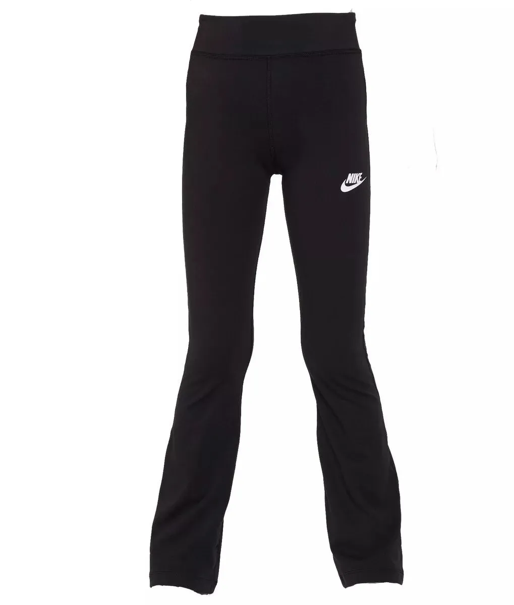 Nike Girl's Favorites Flared Leggings BLACK