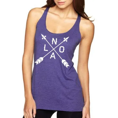 NOLA Arrows, Racerback Tank Top