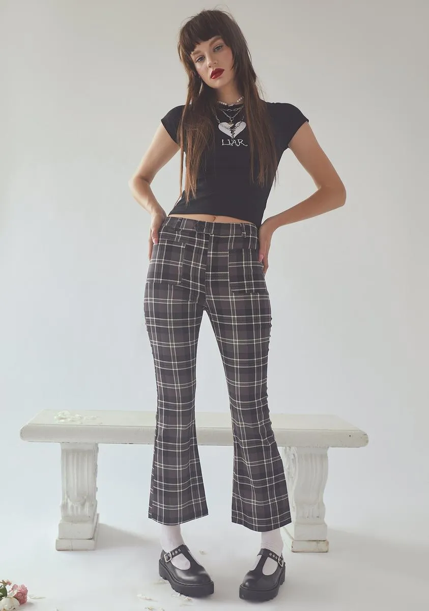 Not So Innocent Plaid Pants