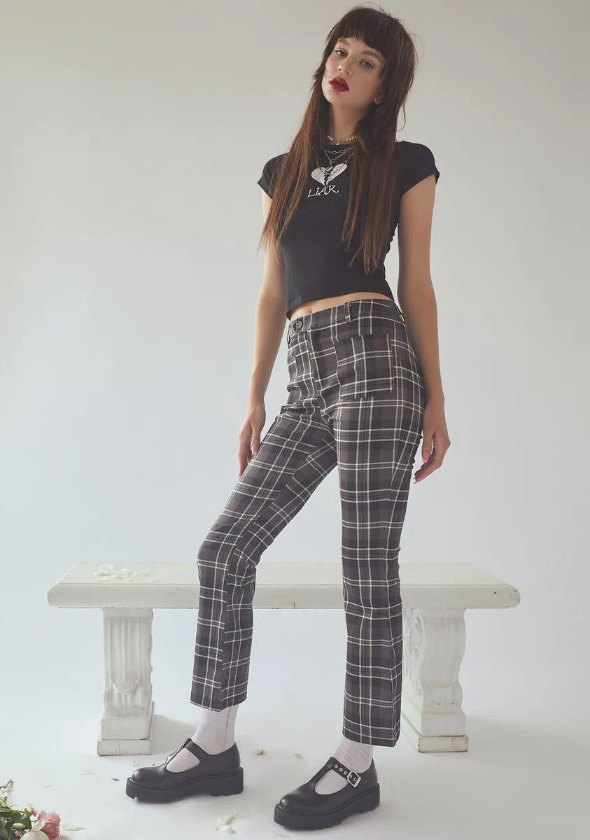 Not So Innocent Plaid Pants