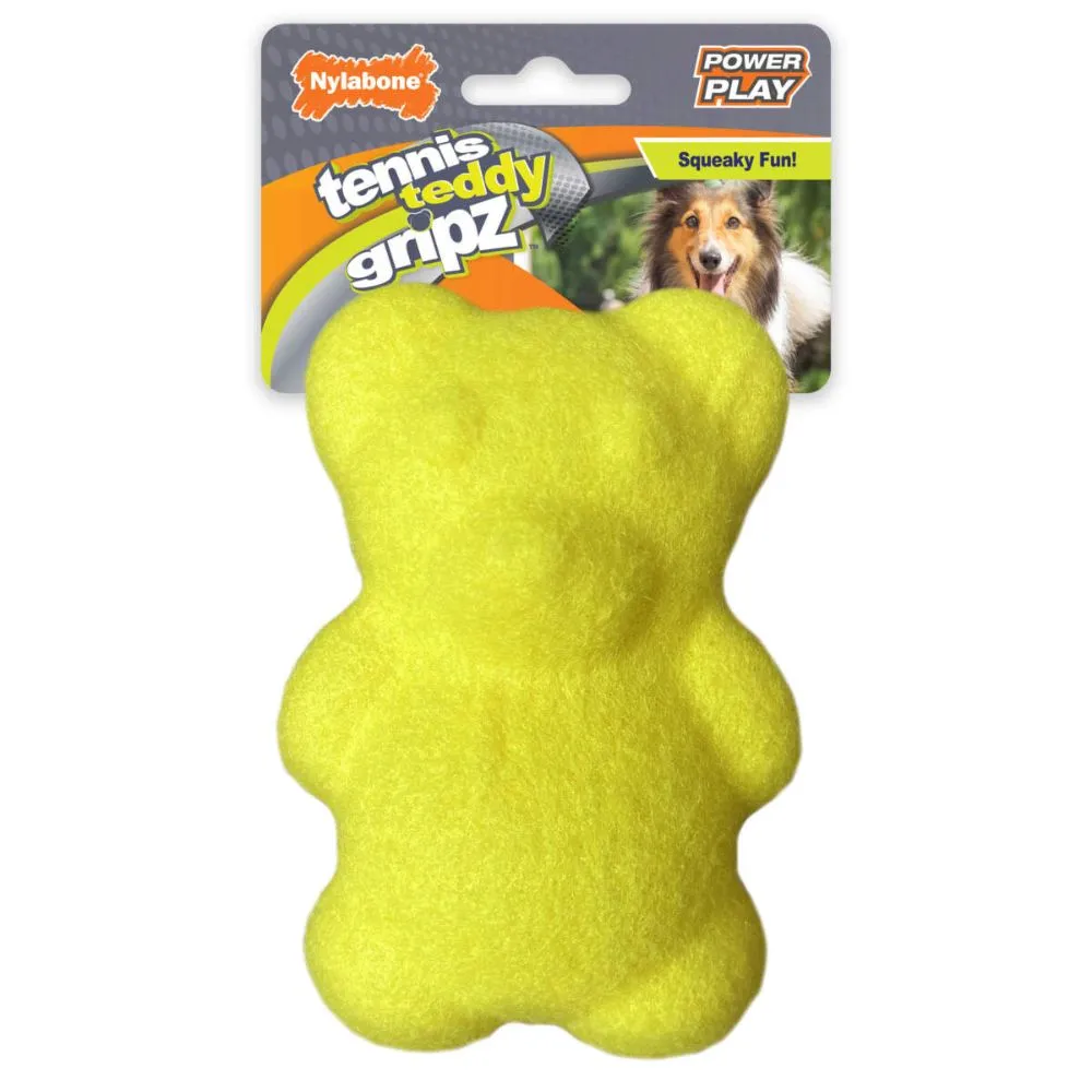 Nylabone Gripz Tennis Teddy