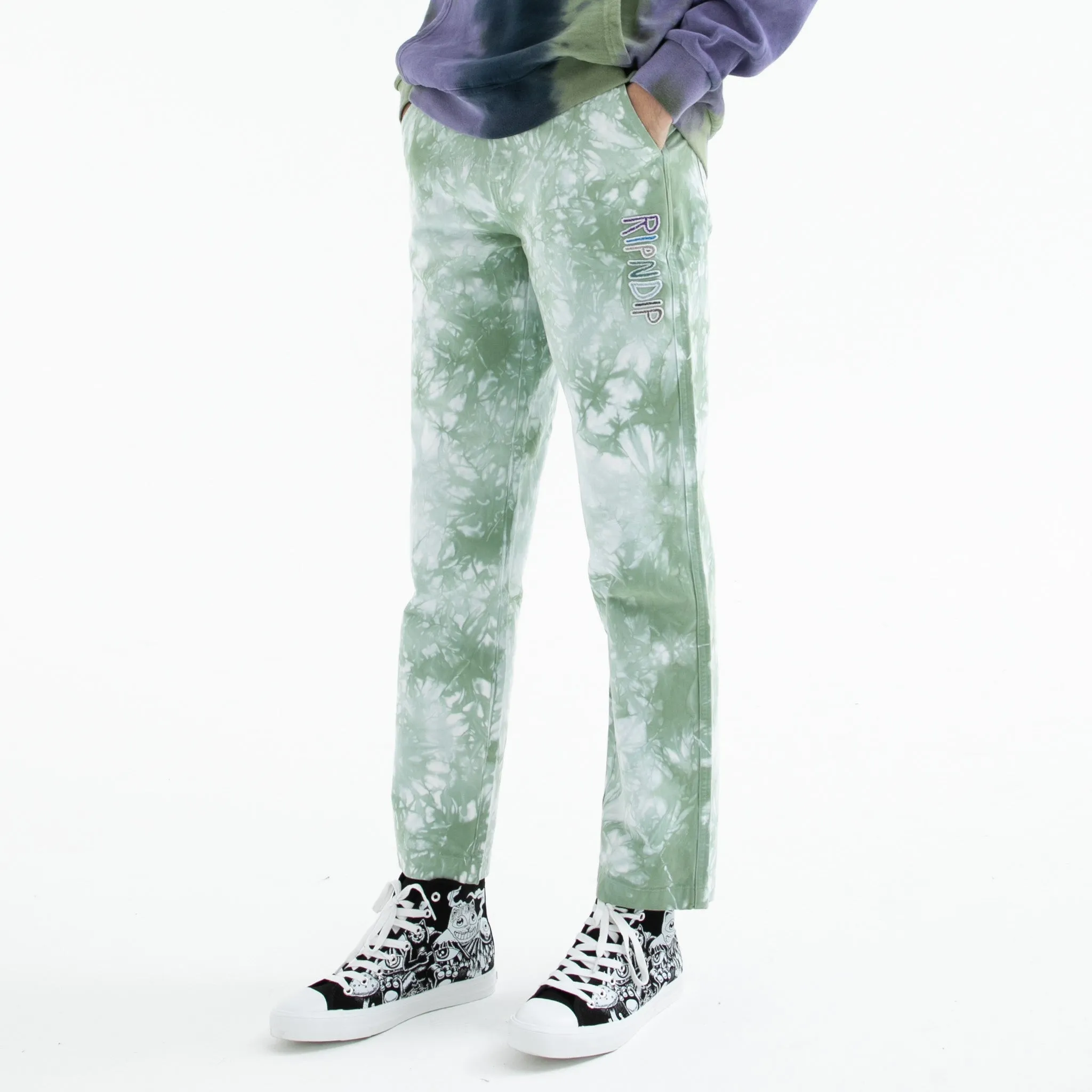 OG Prisma Twill Pants (Pine Tie Dye)