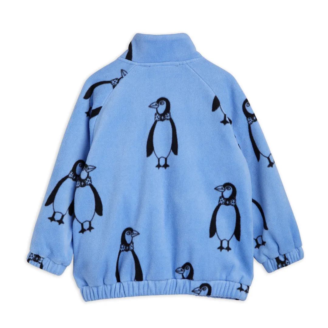 Penguin Fleece Jacket - blue