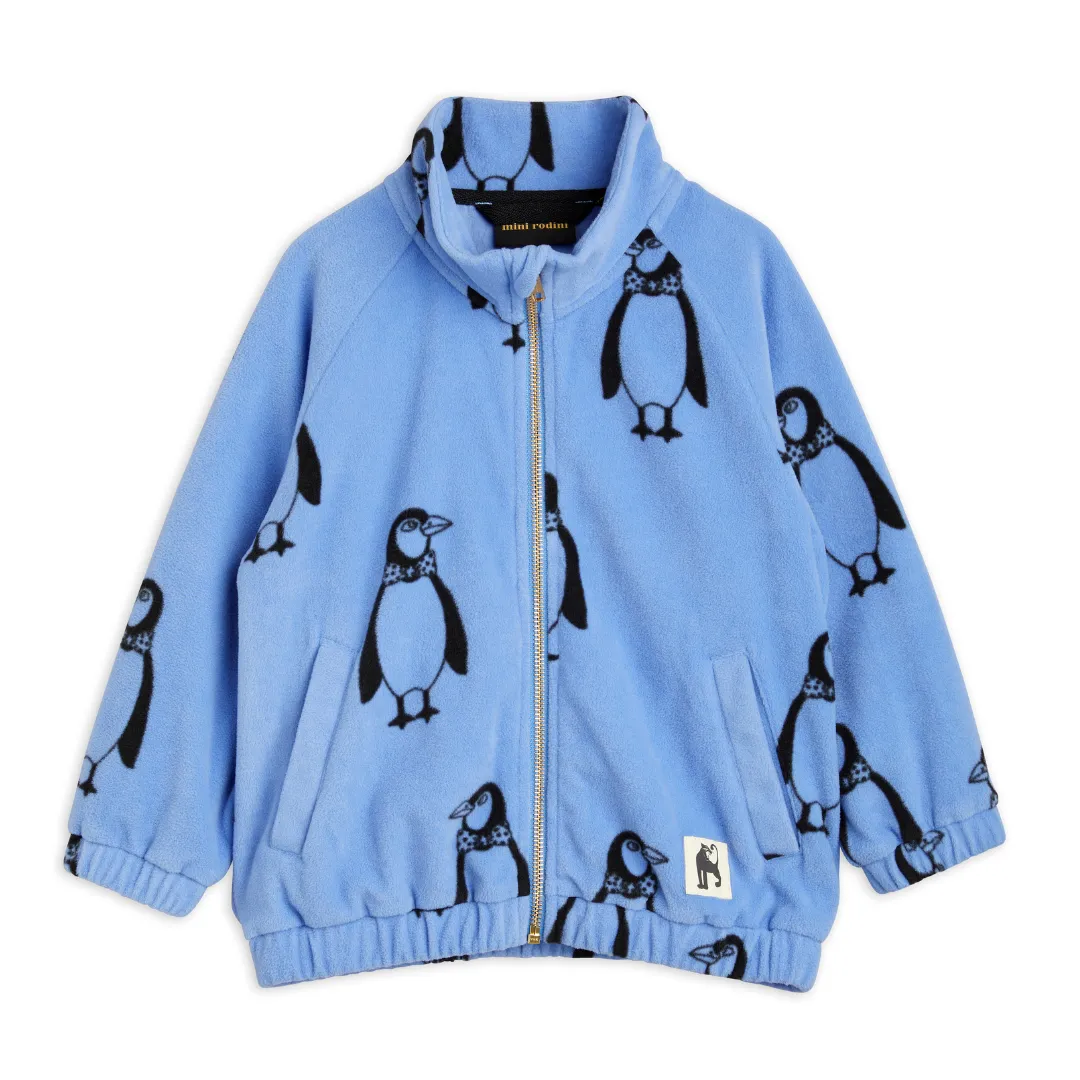 Penguin Fleece Jacket - blue