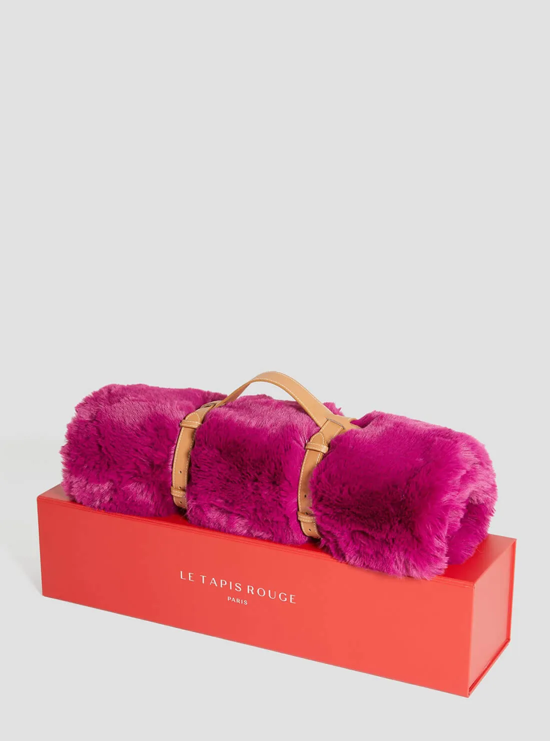 Pink Faux-Fur Luxury Pet Rug