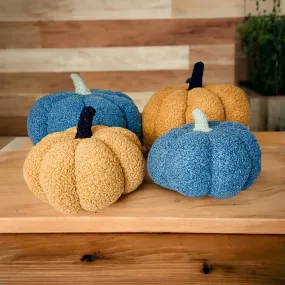 Plush Pumpkin Décor | Brown