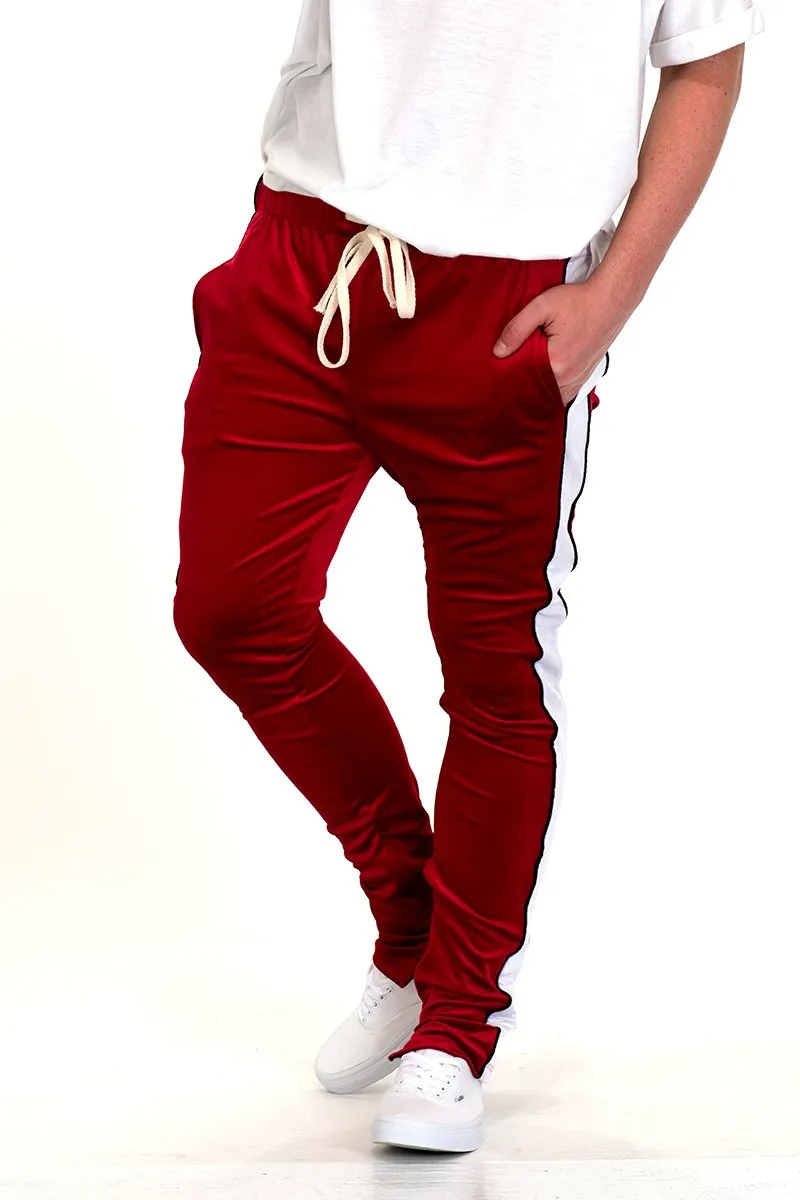 RED VELVET PANTS