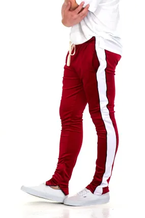 RED VELVET PANTS