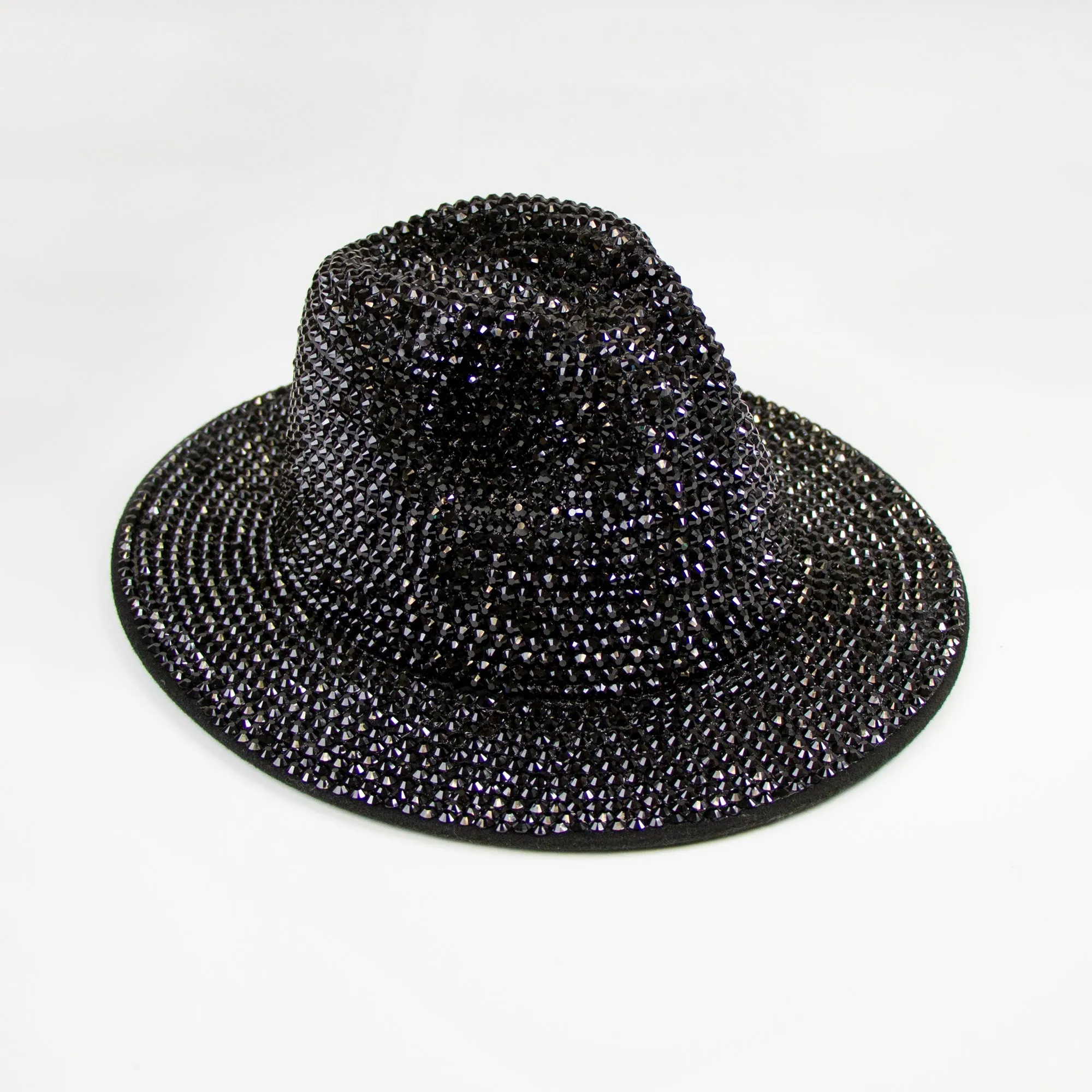 Rhinestone Fedora Hat