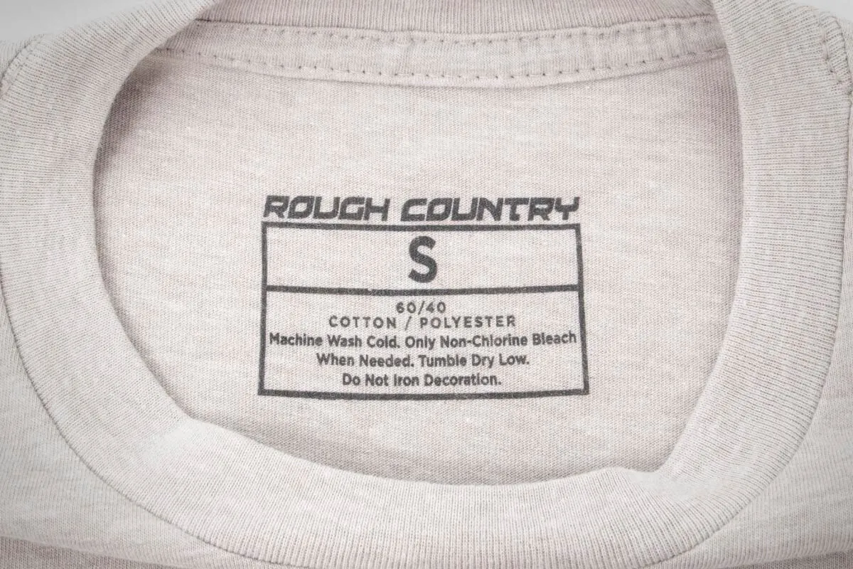 Rough Country T-Shirt - Logo - Grey - LG